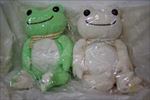 シュシュピクルス ぬいぐるみM(グリーン、アイボリー)
