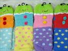 けろちゃん刺繍モールクルーソックス(全4カラー)